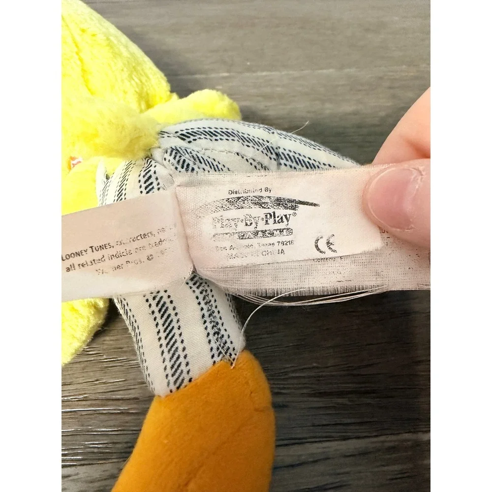 Vintage Looney Tunes Train Conductor Tweety Bird‎ Plush